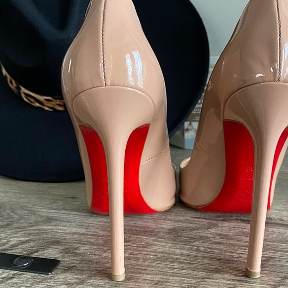 💰SOLD💰Christian Louboutin Nude Pigalle 120 - Picture 6 of 8
